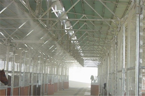 畜牧养殖场高压除臭消毒喷雾解决方案
